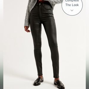 EUC Abercrombie coated jeans